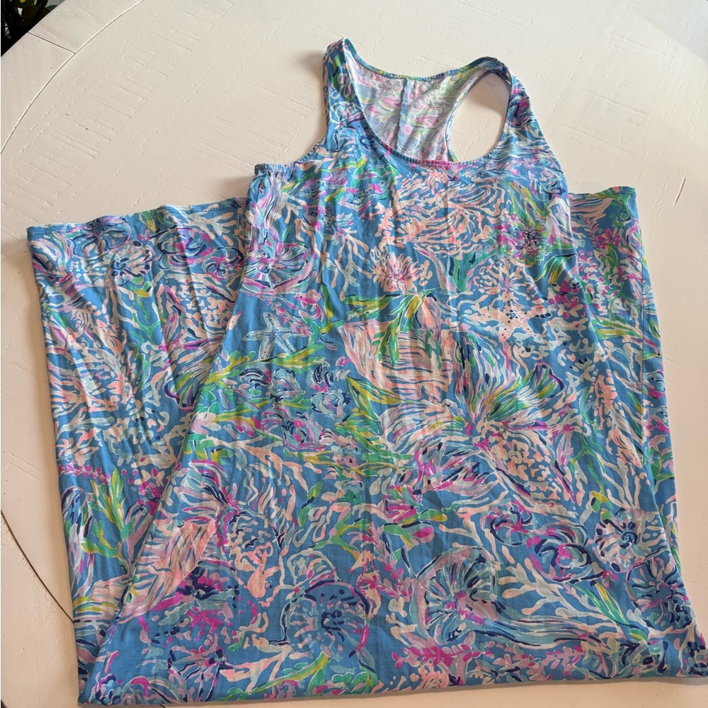 Lilly Pulitzer Sleeveless Maxi Dress size small